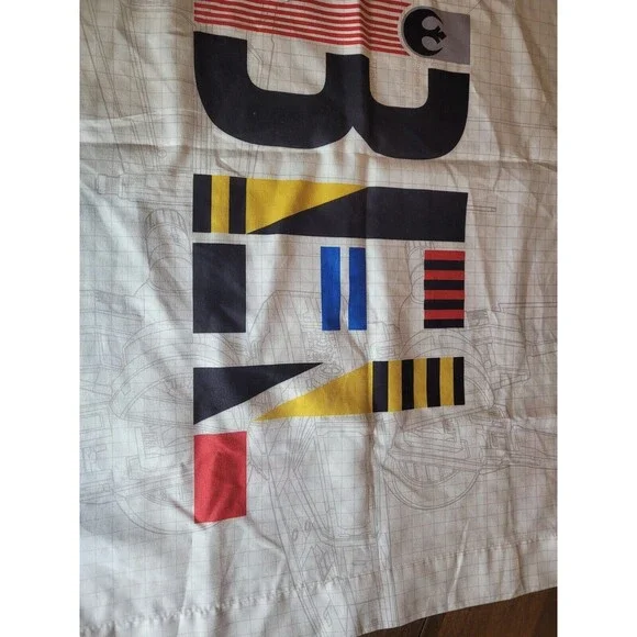 Star Wars Pillowcase Rebel Reversable Jedi Rebel Pilot Sith Millennium Falcon - Picture 3 of 7